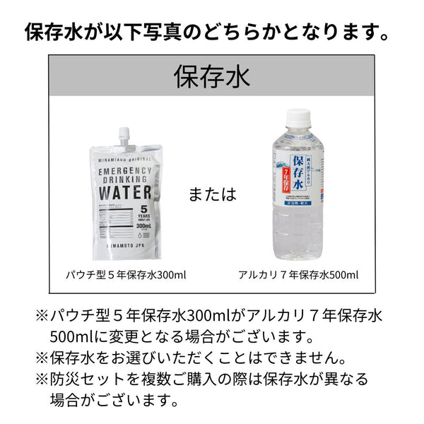 2025年1月6日以降順次発送予定 esona 選べる こども用防災キット 11-300C